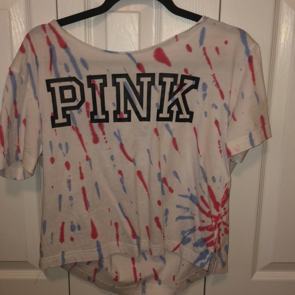 Victoria’s Secret Pink tie dye t-shirt